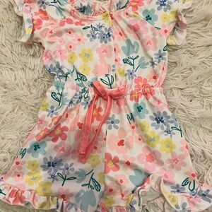 Floral Kids Romper